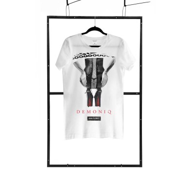 T-shirt men white S regular